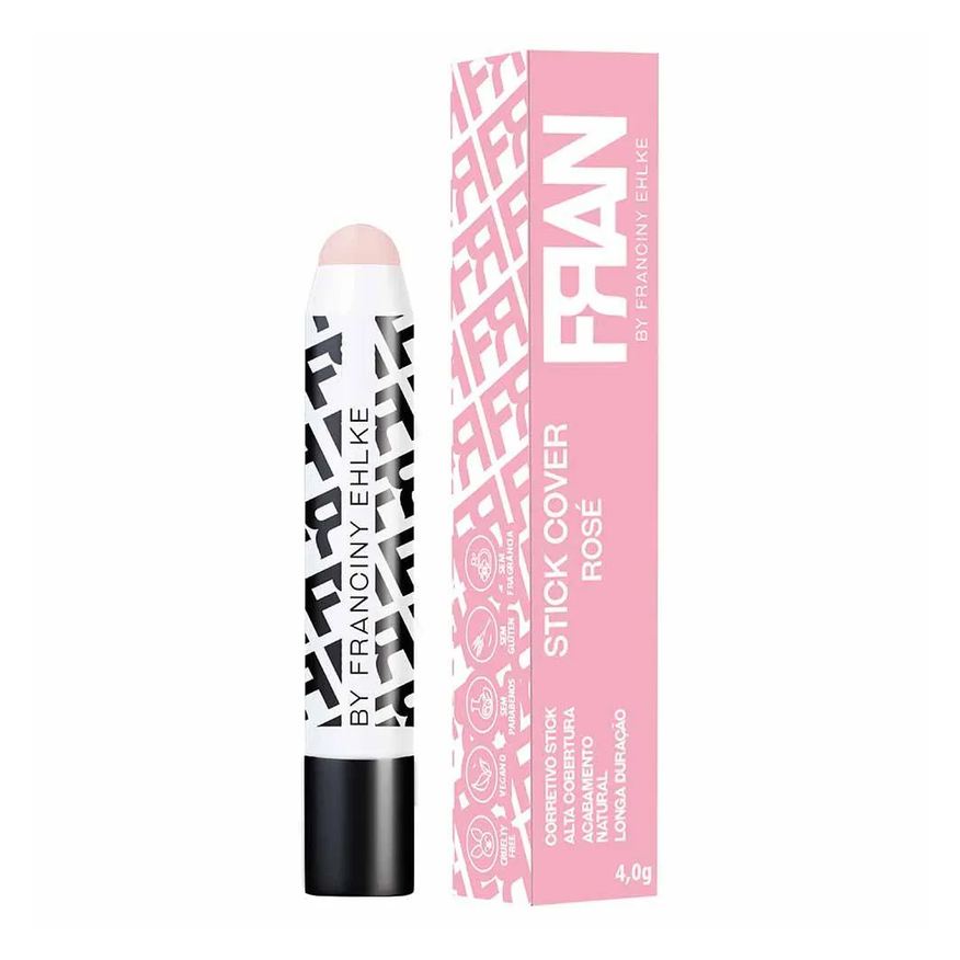 Franciny Ehlke Corretivo Fran By - Stick Cover Rosé