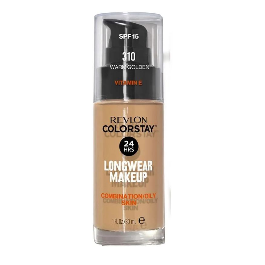 Revlon Base Líquida Colorstay Longwear Makeup Combination Oily Skin Spf15 30ml 310 Warm Golden