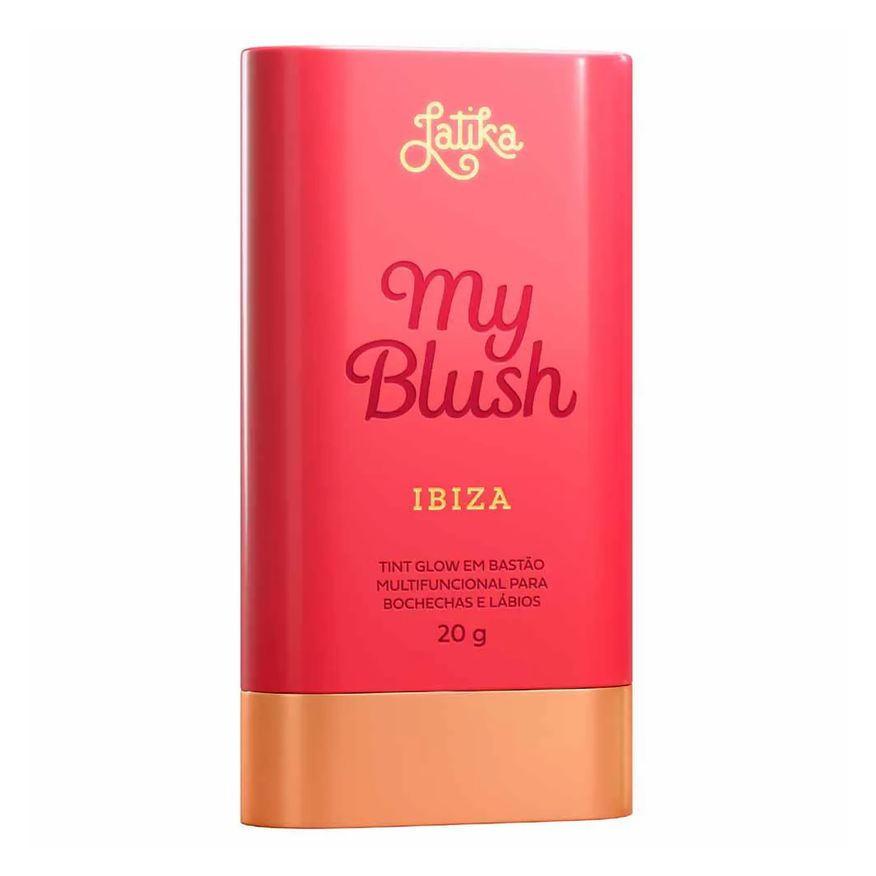 Latika Blush em Bastão My Blush 20g Ibiza