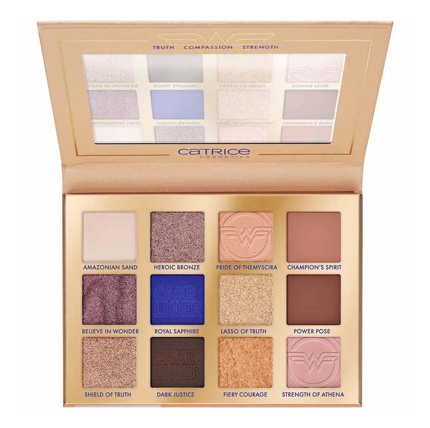 Catrice Paleta de Sombras Mulher Maravilha 15,5g 010 Wonder Woman Story
