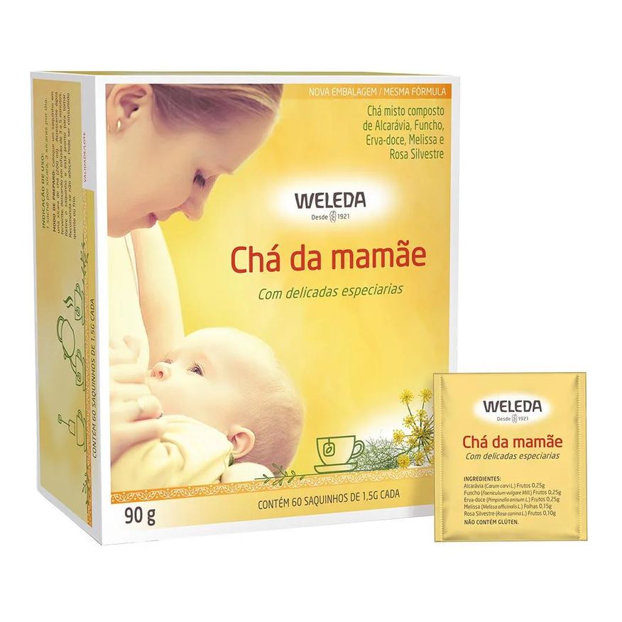 Weleda Chá para Amamentação Chá da Mamãe 60 Unidades
