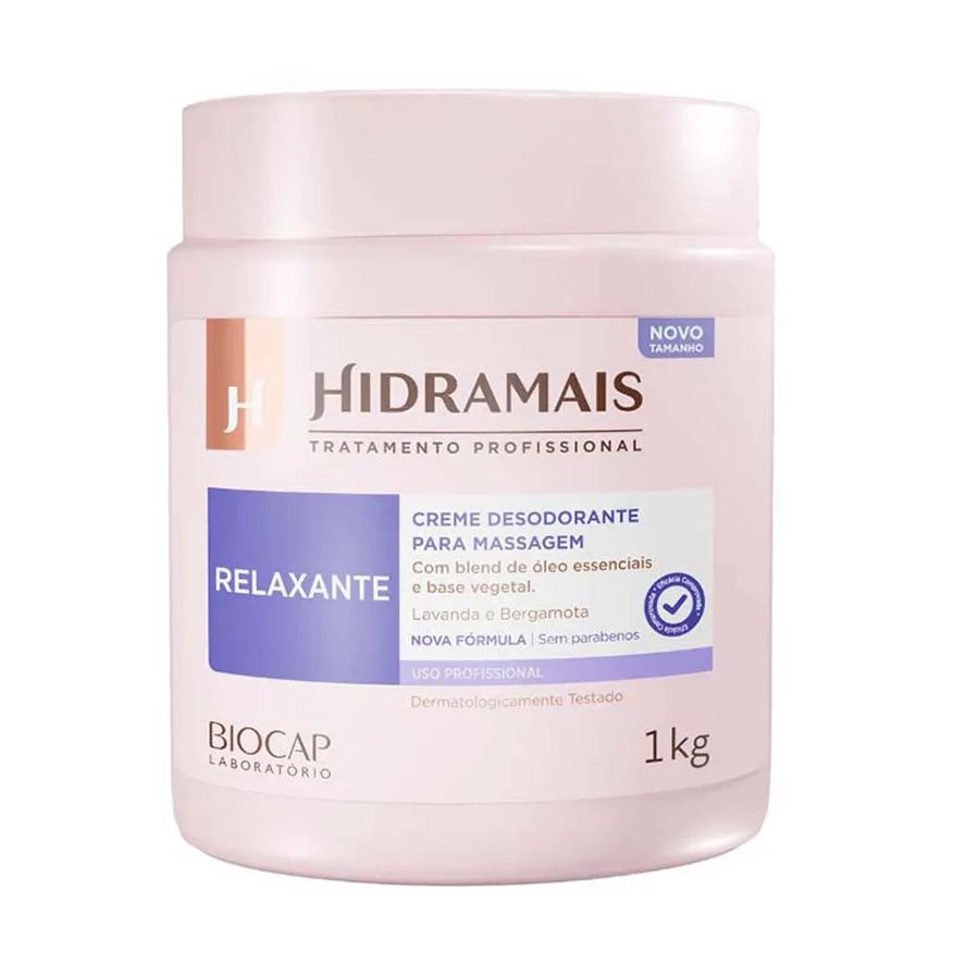 Hidramais Creme Desodorante para Massagem Relaxante 1kg