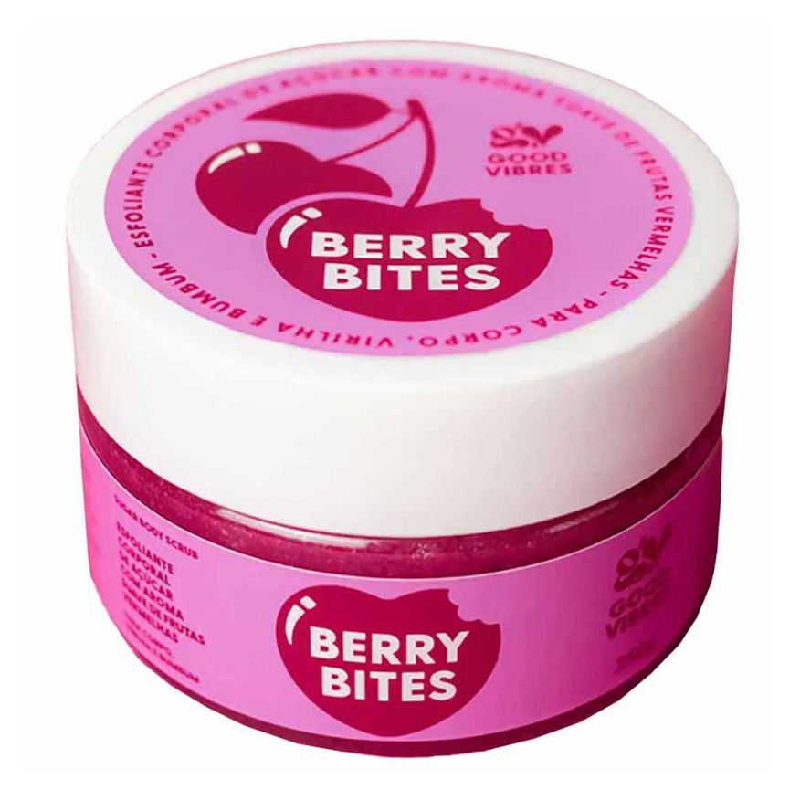 Good Vibres Esfoliante Corporal de Açúcar Berry Bites 250g
