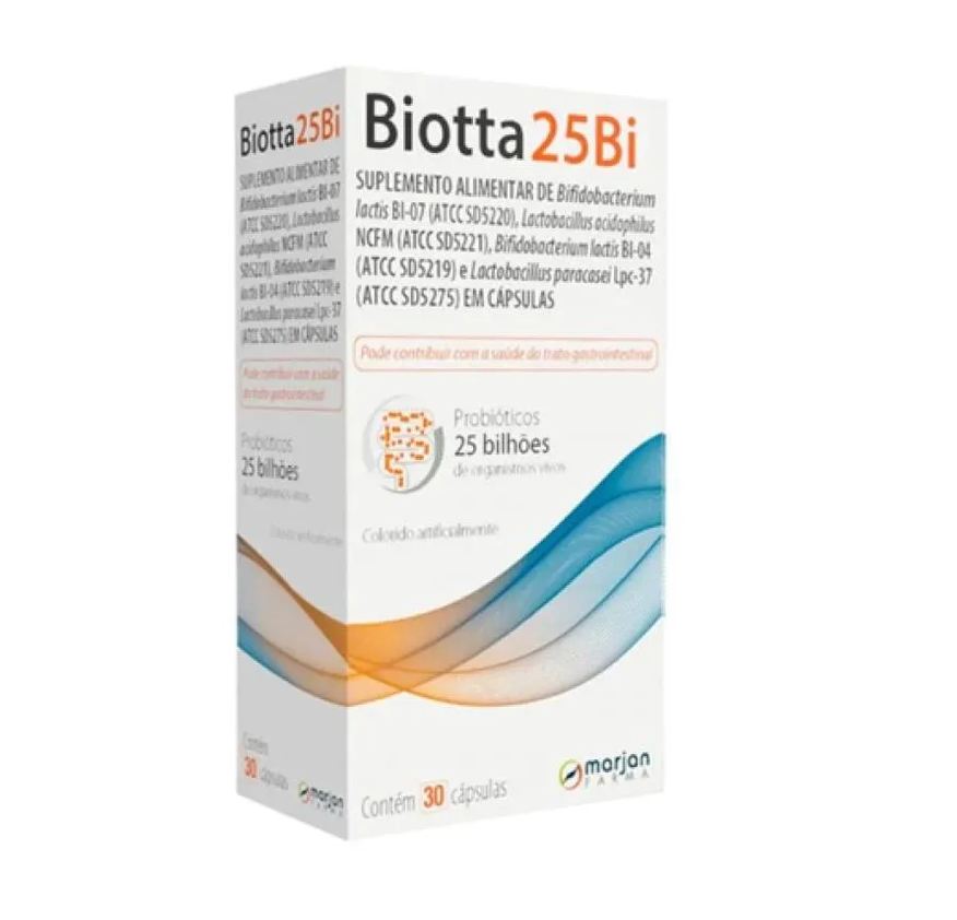 Marjan Biotta 25Bi Suplemento Alimentar 30Cps