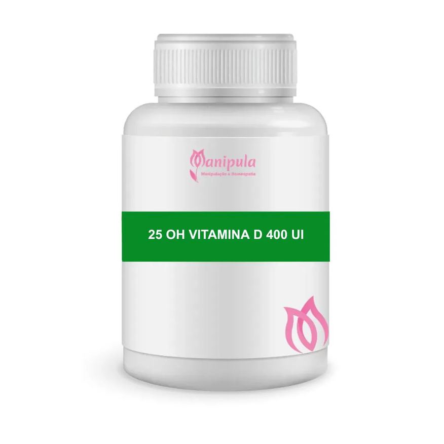 Manipula 25 Oh Vitamina D3 400 Ui | Ossos Fortes e Imunidade