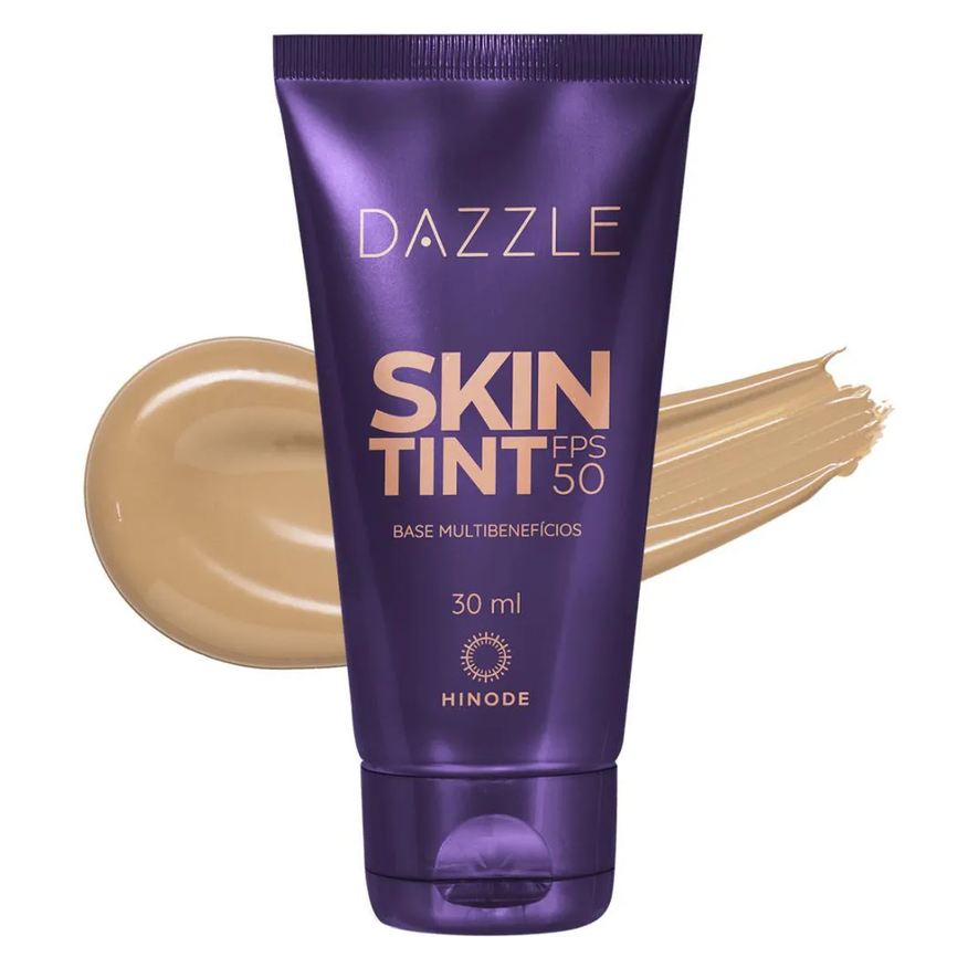 Hinode Base Skin Tint Multibenefícios Fps 50 Dazzle 30ml Vanilla