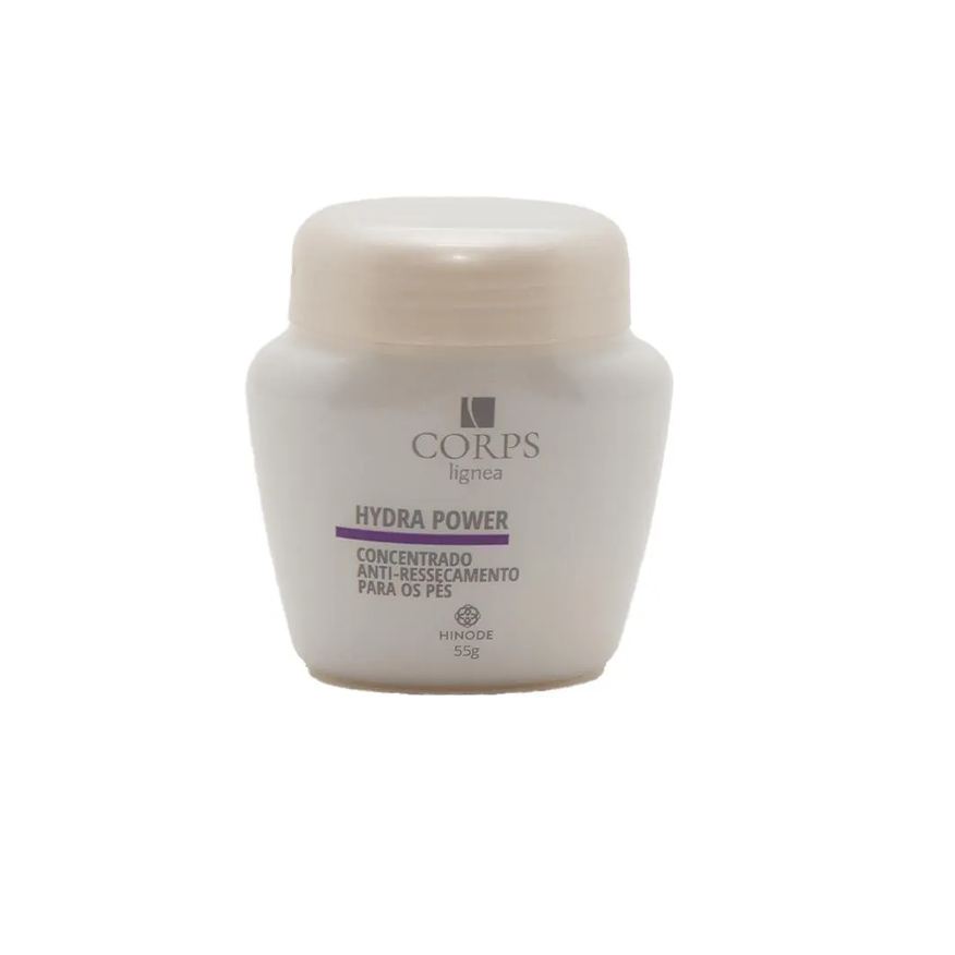 Hinode Concentrado Anti Ressecamento para Pés Hidra Power Corps Lígnea 55g