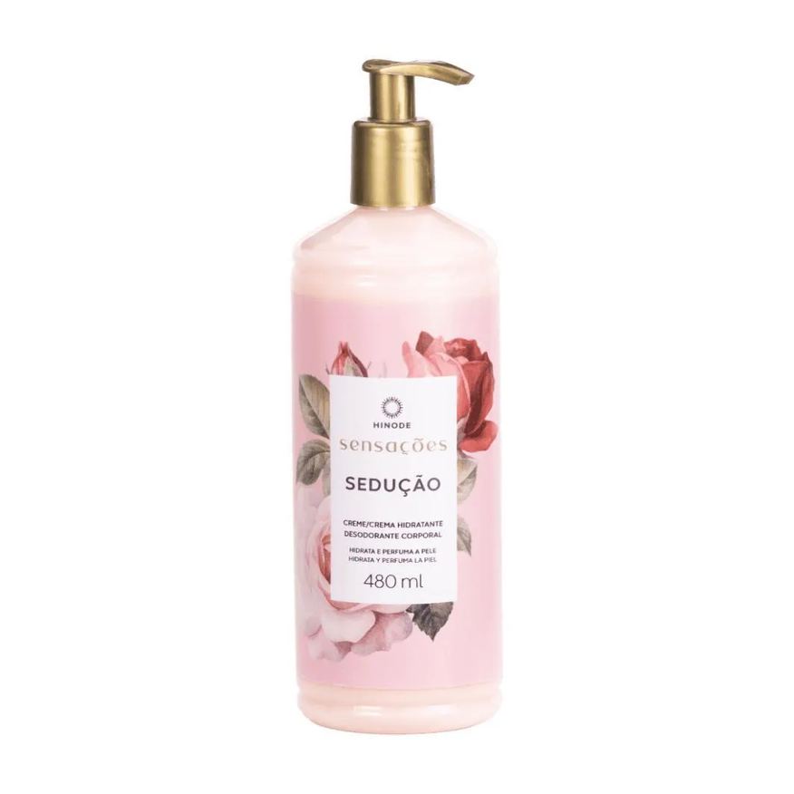 Hinode Hidratante Desodorante Corporal Sensações Sedução 480ml