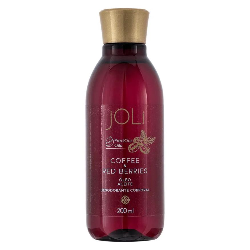 Hinode Óleo Desodorante Corporal Joli Café e Frutas Vermelhas 200ml