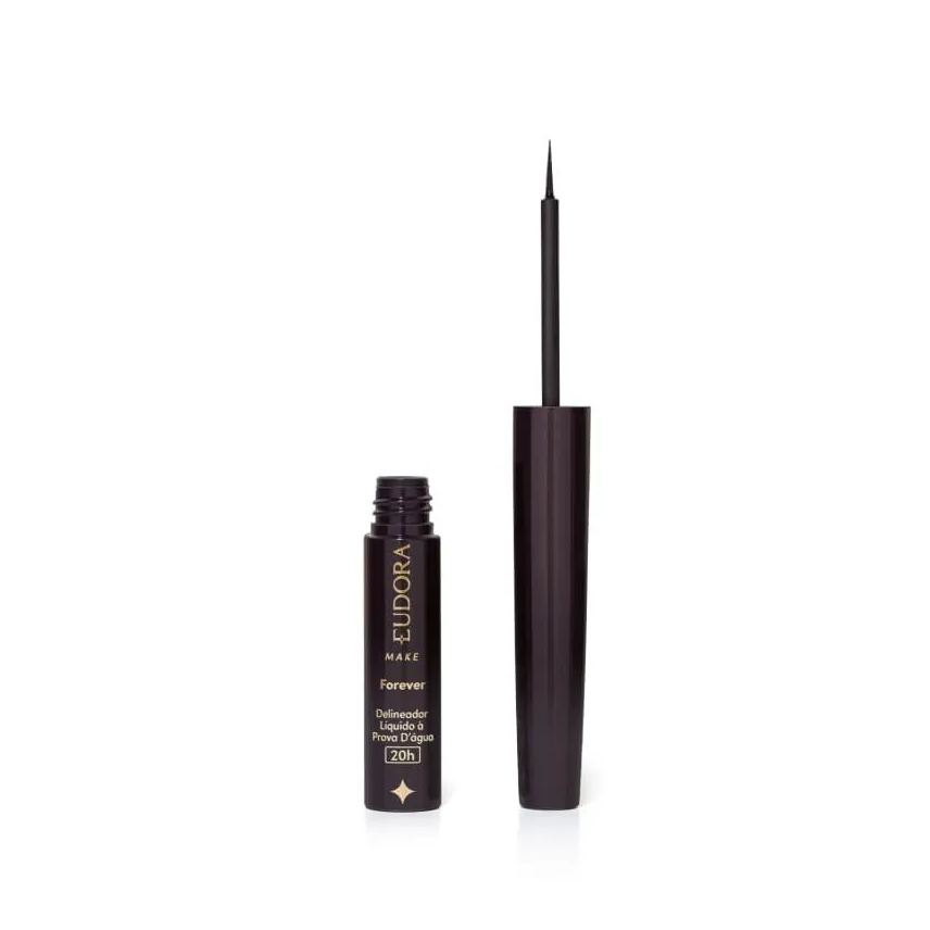 Eudora Make Forever a Prova D'agua Delineador Liq Preto 3ml