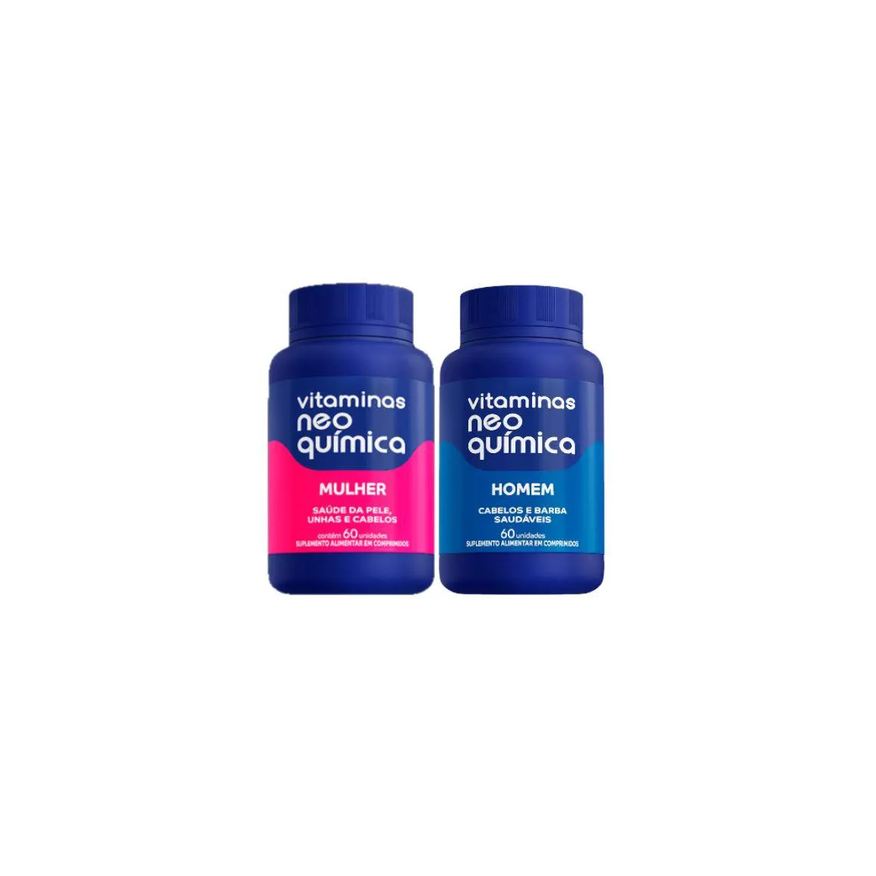 Neo Química Kit Casal Homem + Mulher C/60 Comprimidos