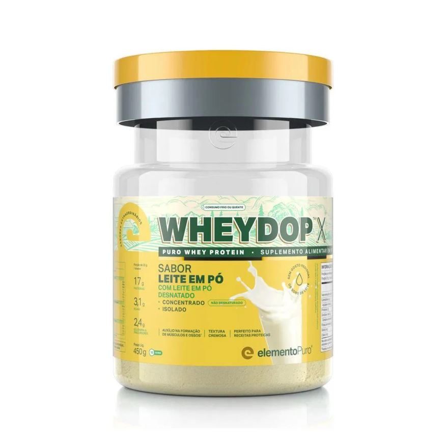 Elemento Puro Wheydop-x (450g) - Leite em Pó
