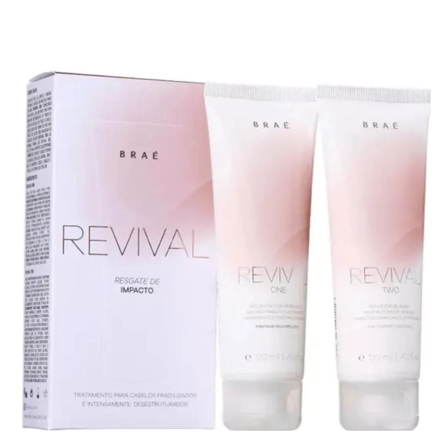 Braé Brae - Revival - Kit Resgate de Impacto - 2 Passos (2X120ml)