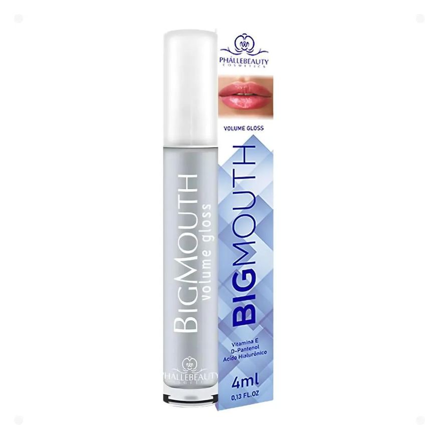 Phállebeauty Gloss de Aumento Big Mouth Volume Gloss Incolor
