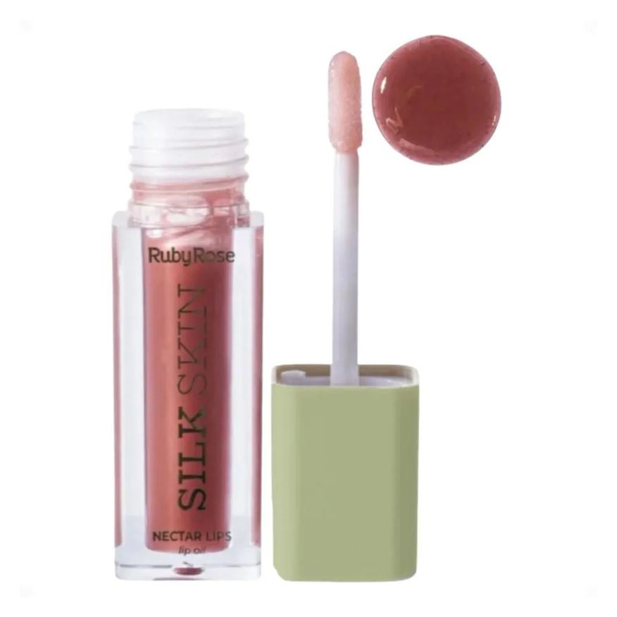 Ruby Rose Lip Oil Silk Skin Nectar Lips Espresso Luxe Hb-l6504-4