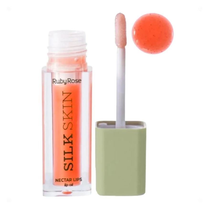 Ruby Rose Lip Oil Silk Skin Nectar Lips Deep Ruby Hb-l6504-2