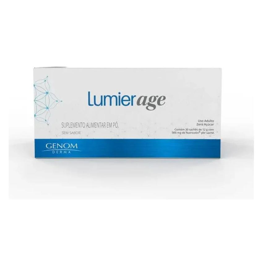 Genom Suplemento Alimentar Lumier Age com 30 Sachês de 12g