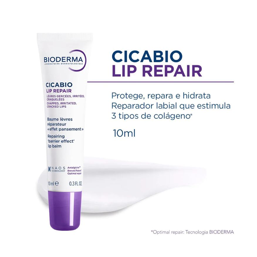 Bioderma Reparador Labial Cicabio Lip Repair 10ml