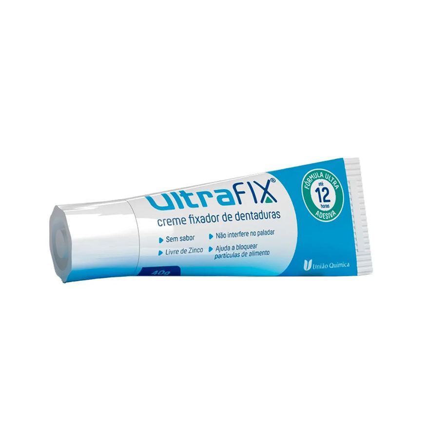 Fixador Creme de Dentadura UltraFix Sem Sabor 40g