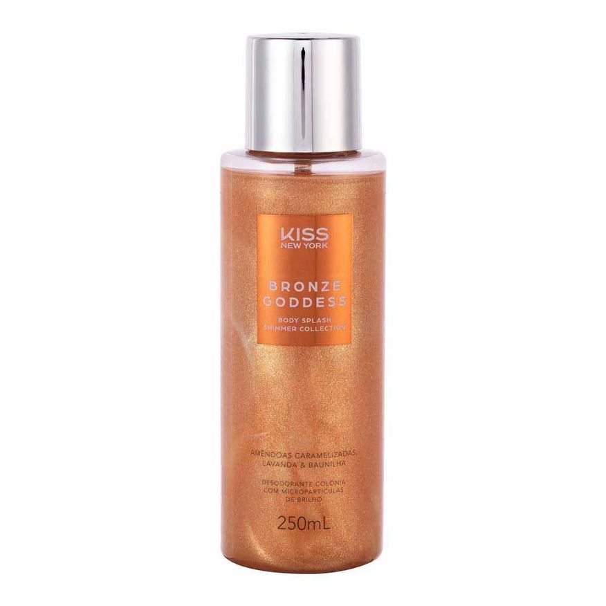 Kiss New York Body Splash Shimmer Bronze Goddess 250ml