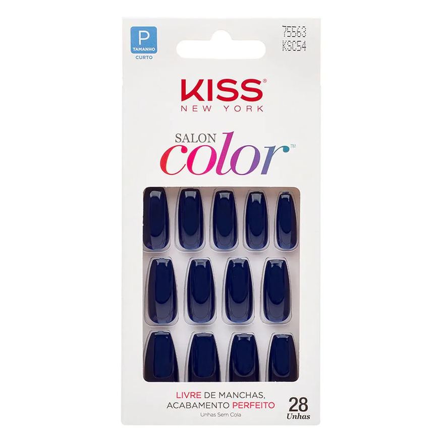 Kiss New York Unhas Postiças Kiss Ny - Salon Colors