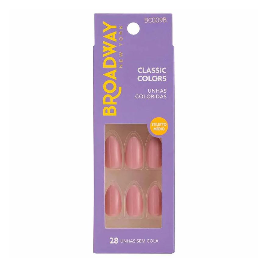 Kiss New York Unhas Coloridas Kiss Ny Broadway Forecast - Stiletto Médio