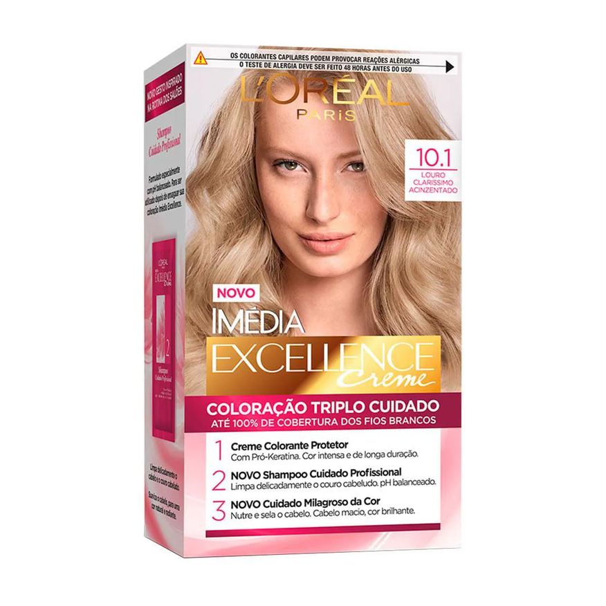 L'Oréal Coloração Imédia Excellence L’oréal Paris – Tons Claros