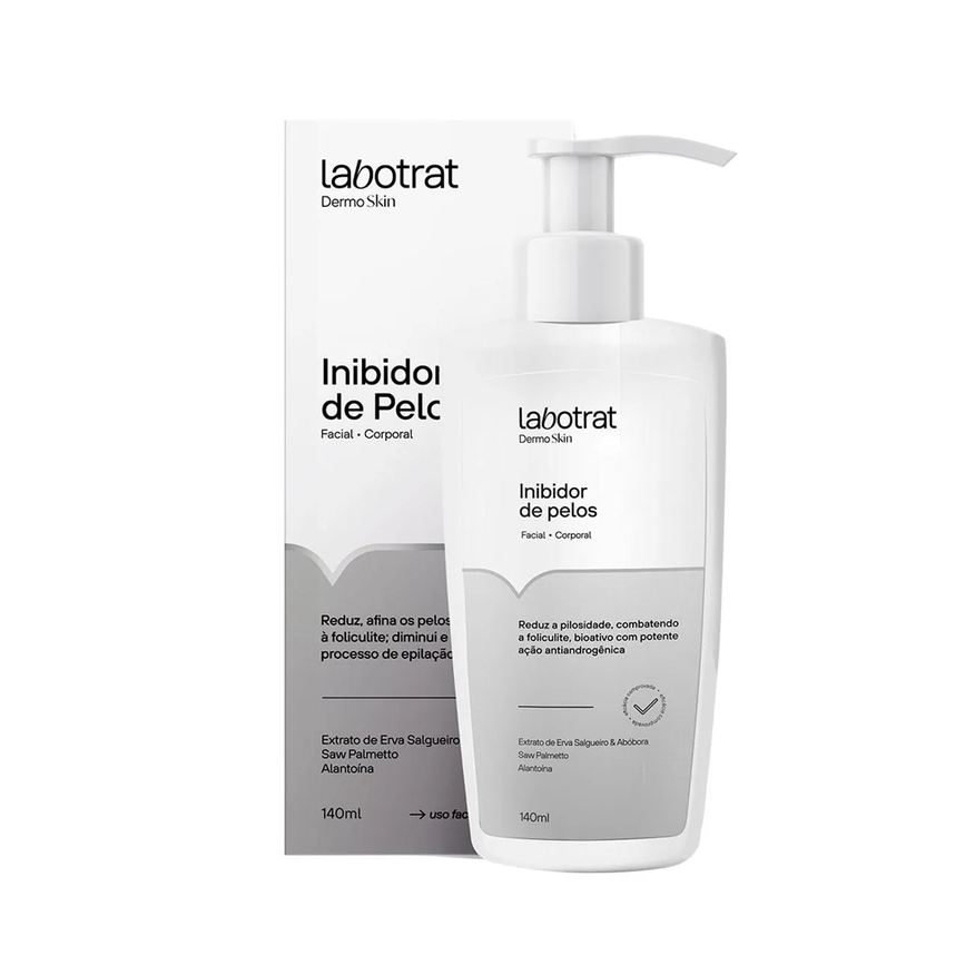 Labotrat Inibidor de Pelos Dermo Skin Facial e Corporal 140ml