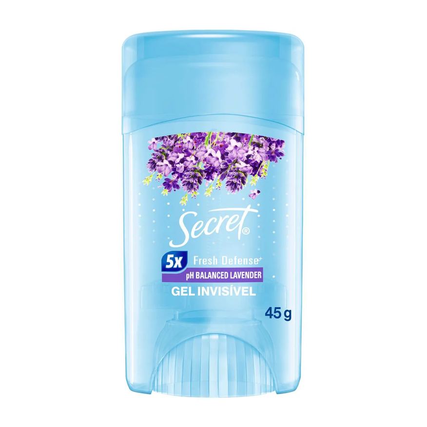 Twist Desodorante Stick em Gel Secret pH Balanceado Lavander 48h 45g