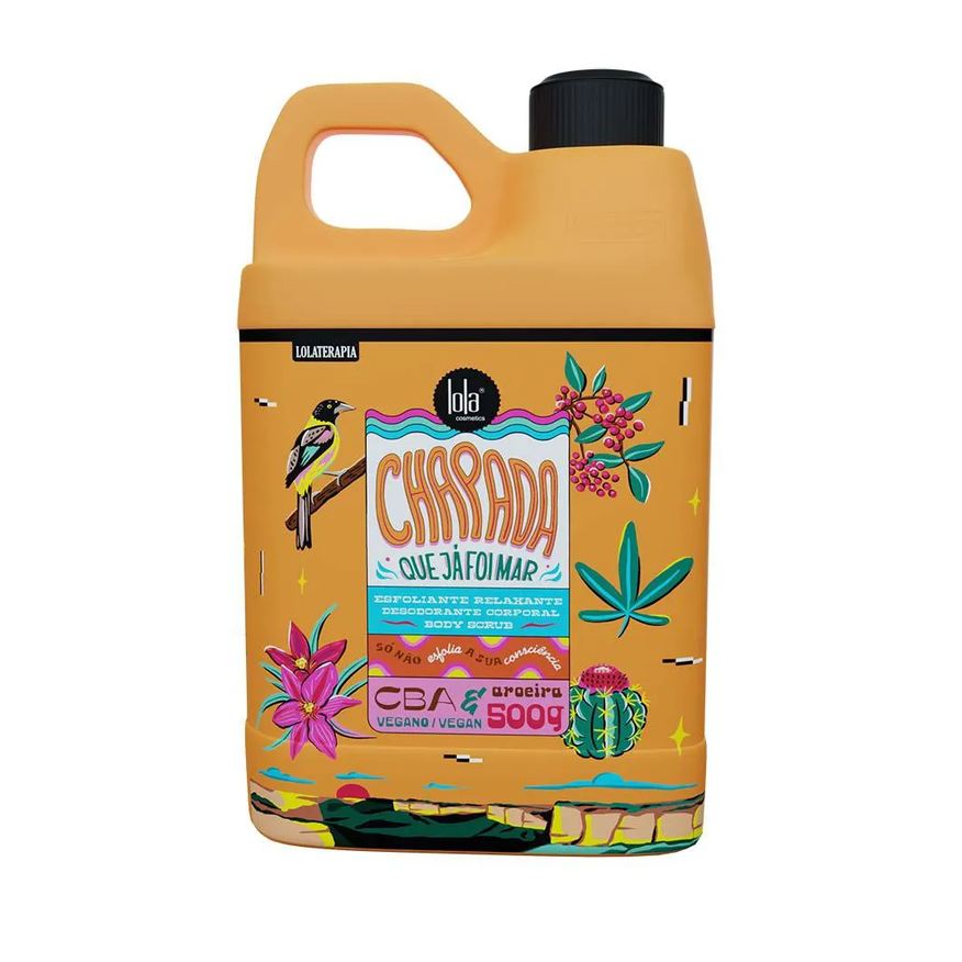 Lola Esfoliante Corporal Cosmetics Chapada Q Ja Foi Mar 500g