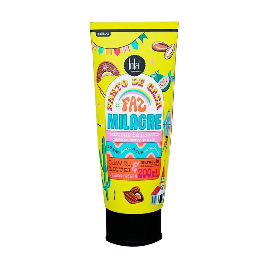 Lacfer Espuma de Banho Lola Cosmetics Santo de Casa 200ml