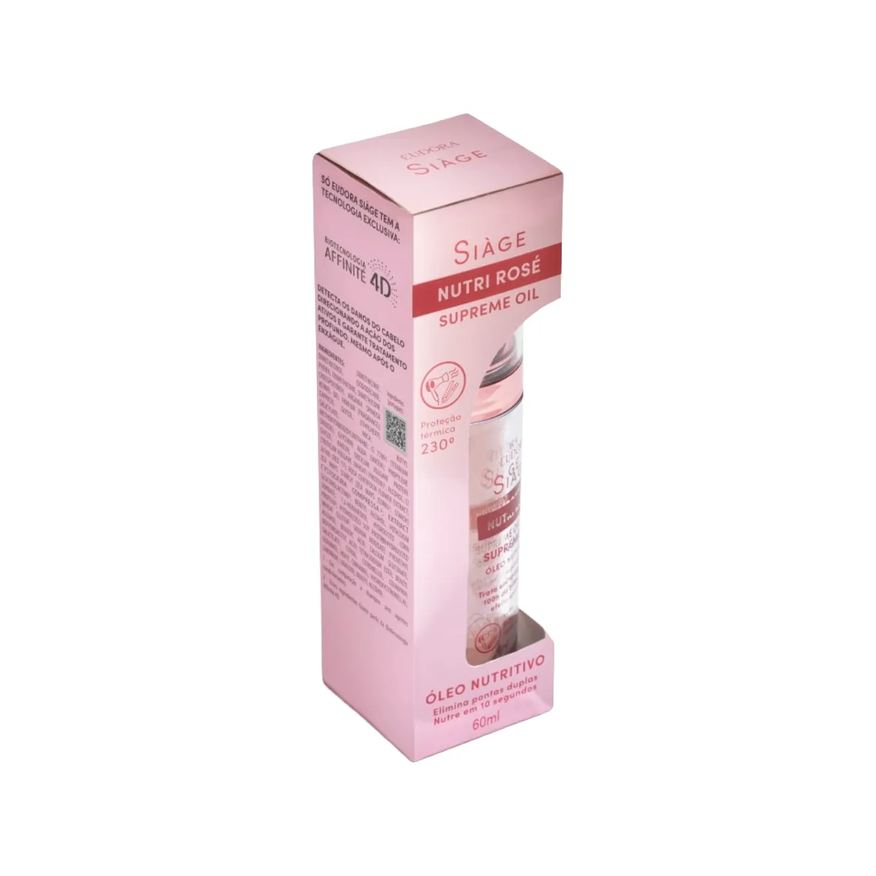 Capilar Óleo Siàge Nutri Rose 60ml
