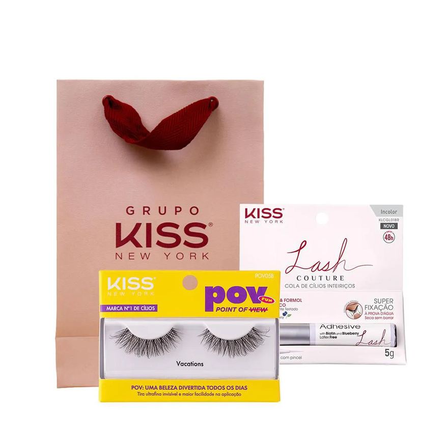 Kiss New York Kit Olhar Perfeito Pov