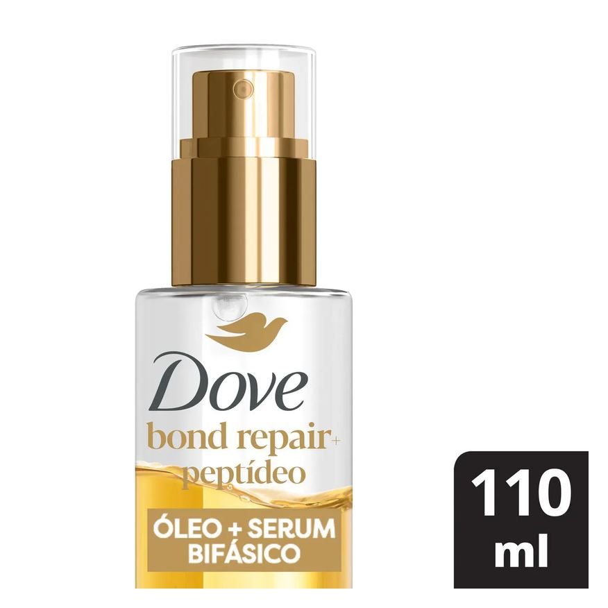 Dove Óleo + Sérum Bifásico Bond Intense Repair + Peptídeo110ml