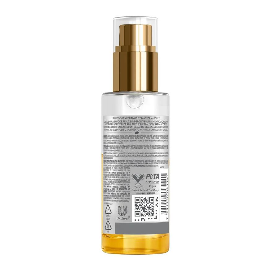 Dove Óleo + Sérum Bifásico Bond Intense Repair + Peptídeo110ml