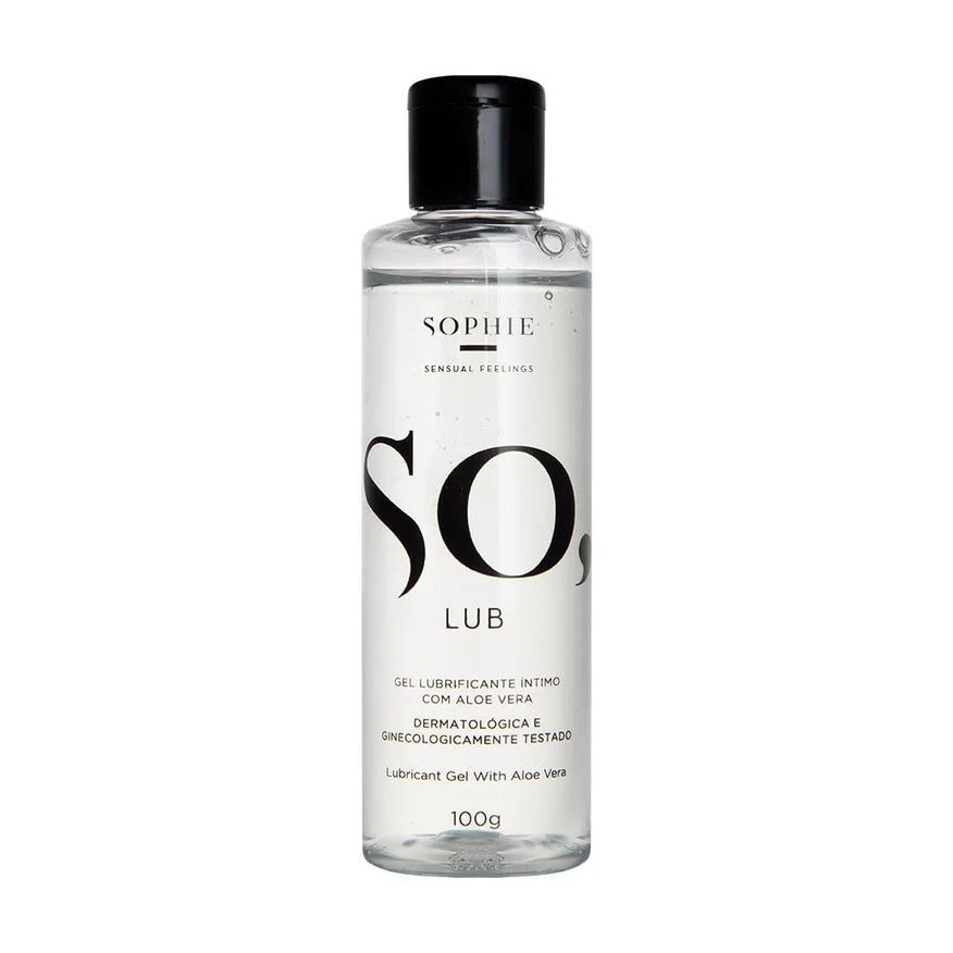 Sophie Gel Lubrificante Íntimo Sensual Feelings So Lub - Extrato de Aloe Vera 100g