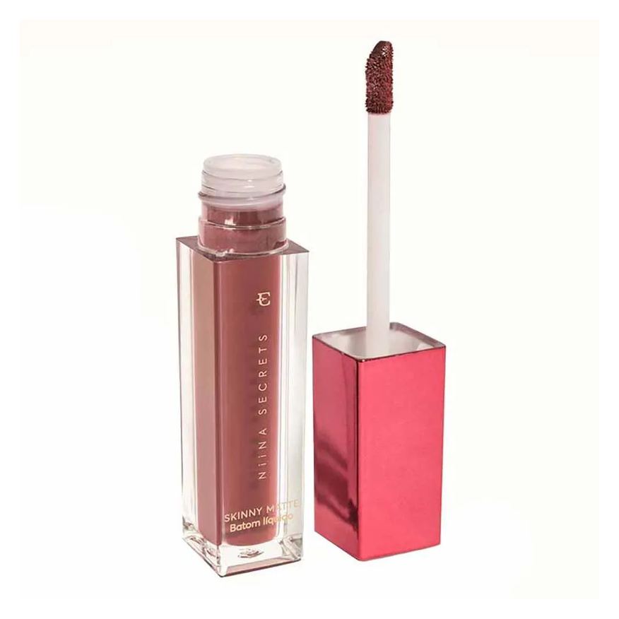 Niina Secrets By Eudora Batom Líquido Niina Secrets Skinny Matte 5ml Malva Camélia