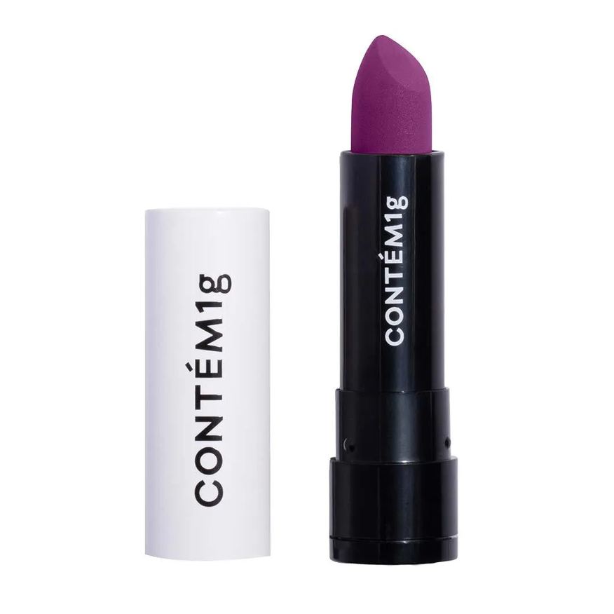 Contém 1g Batom Matte - Velvet Violet Kiss