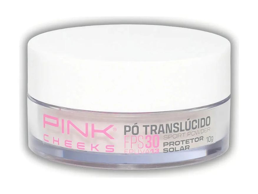 Pink Cheeks Pó Translúcido Sport Powder com Protetor Solar 10g