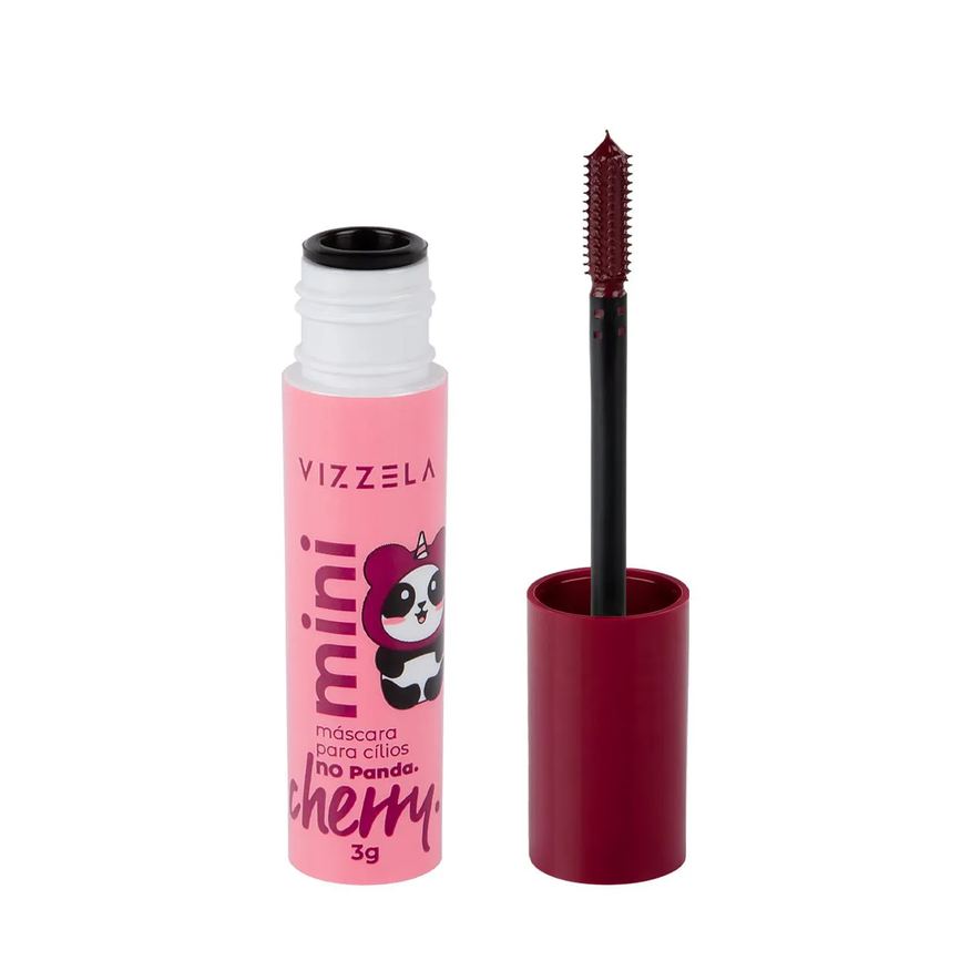 Vizzela no Panda Cherry Mini - Máscara para Cílios 3g