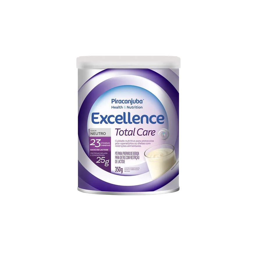 Excellence Suplemento Alimentar Piracanjuba Total Care para GLP-1 e Bariátricos 350g
