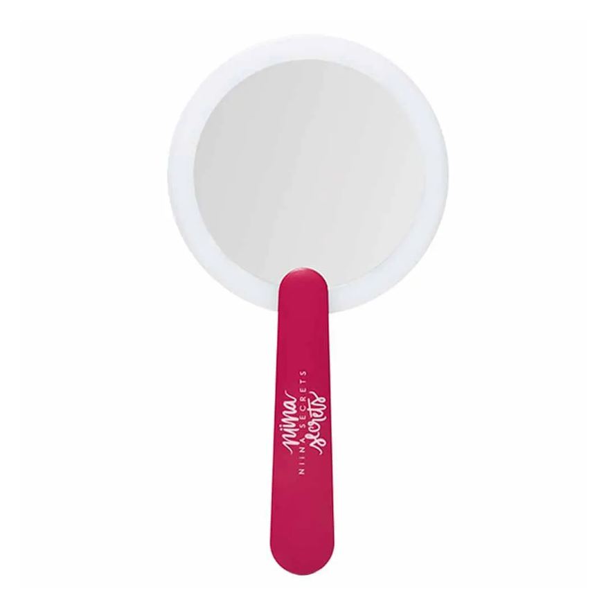Niina Secrets Espelho de Maquiagem com Led - Pocket Pink Led 1UN