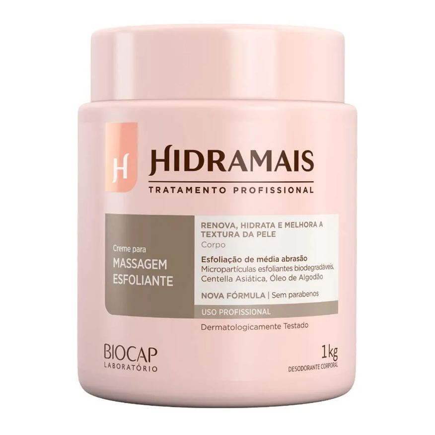 Hidramais Creme para Massagem Esfoliante – Muru Muru 1kg