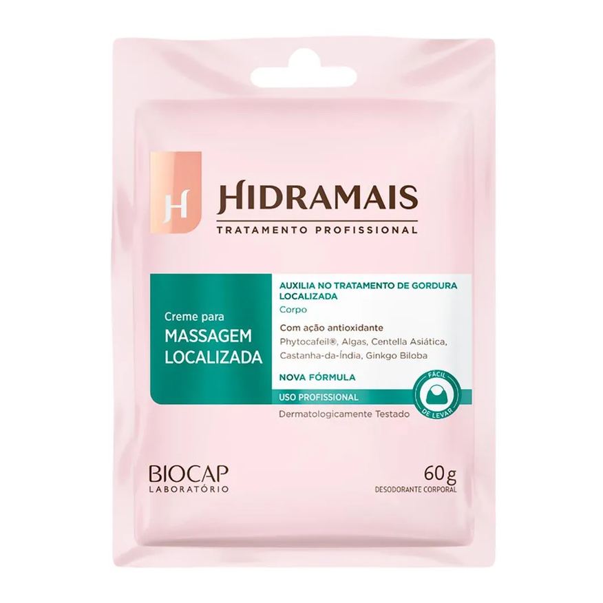 Hidramais Creme para Massagem Localizada em Sachê 60g