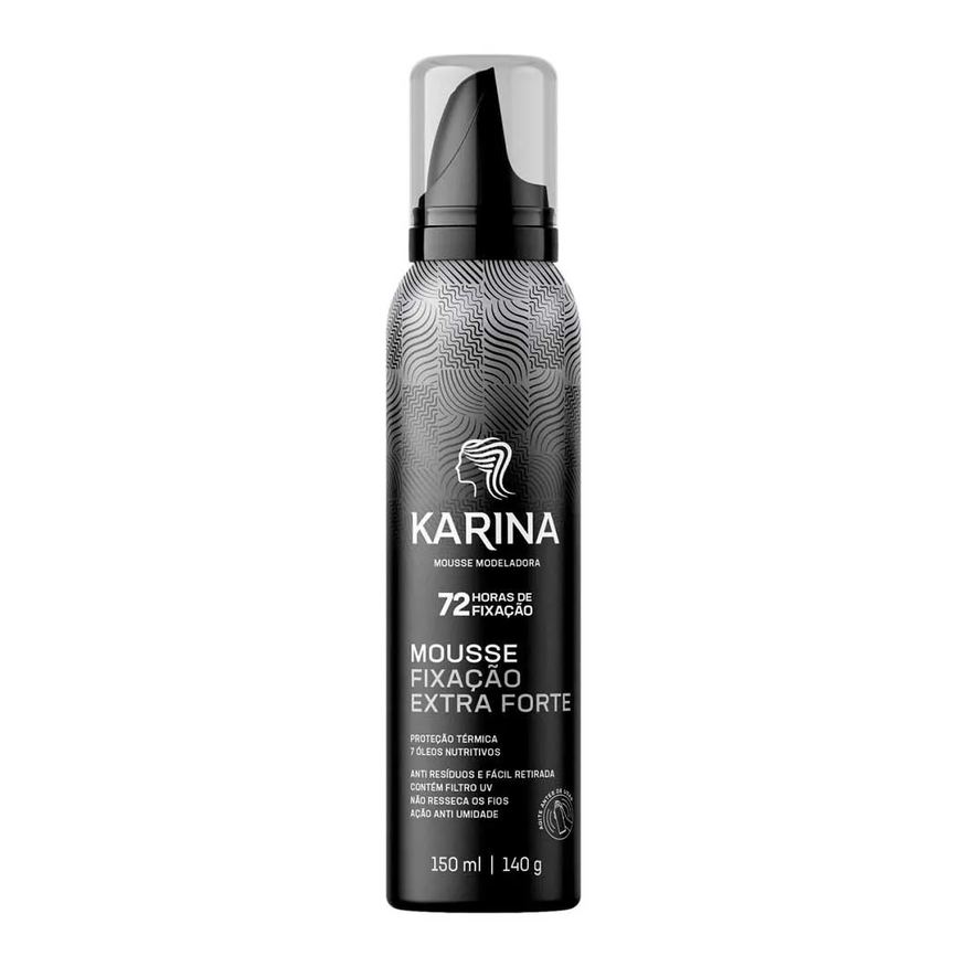 Karina Mousse Fixação Extra Forte 150ml