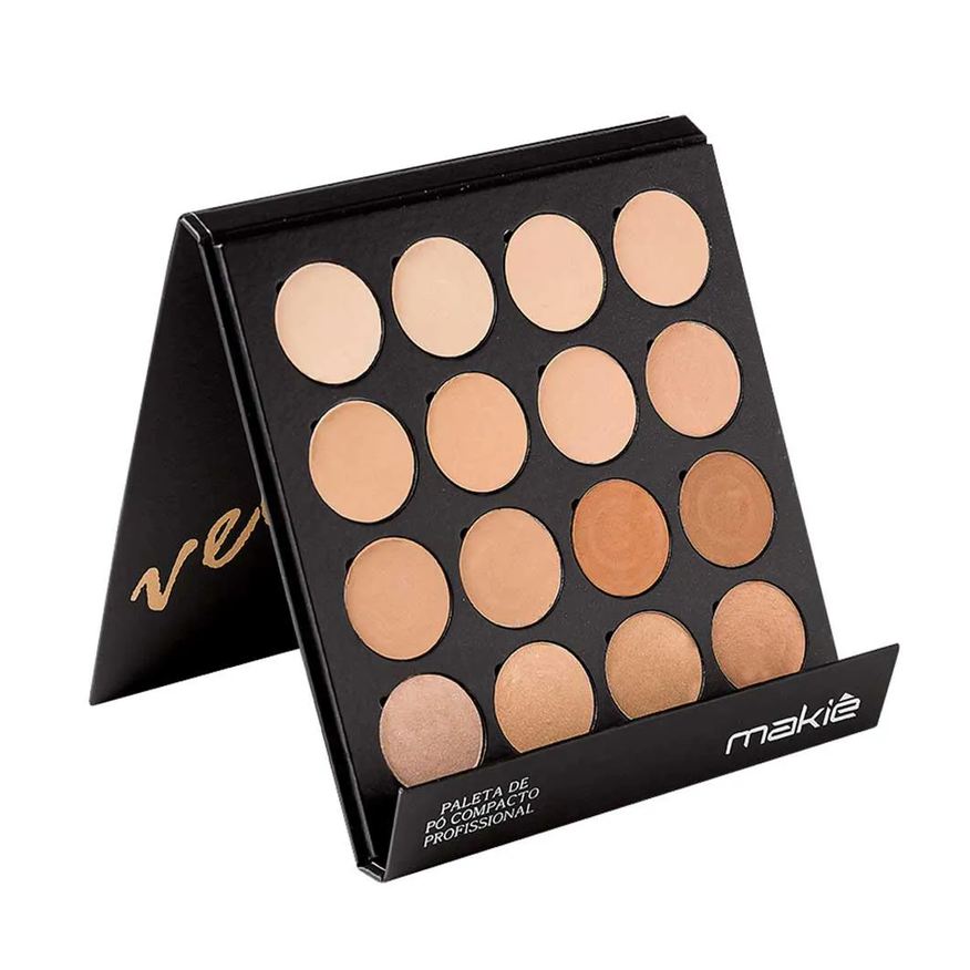 Makiê Paleta de Pó Compacto Velvet 1UN