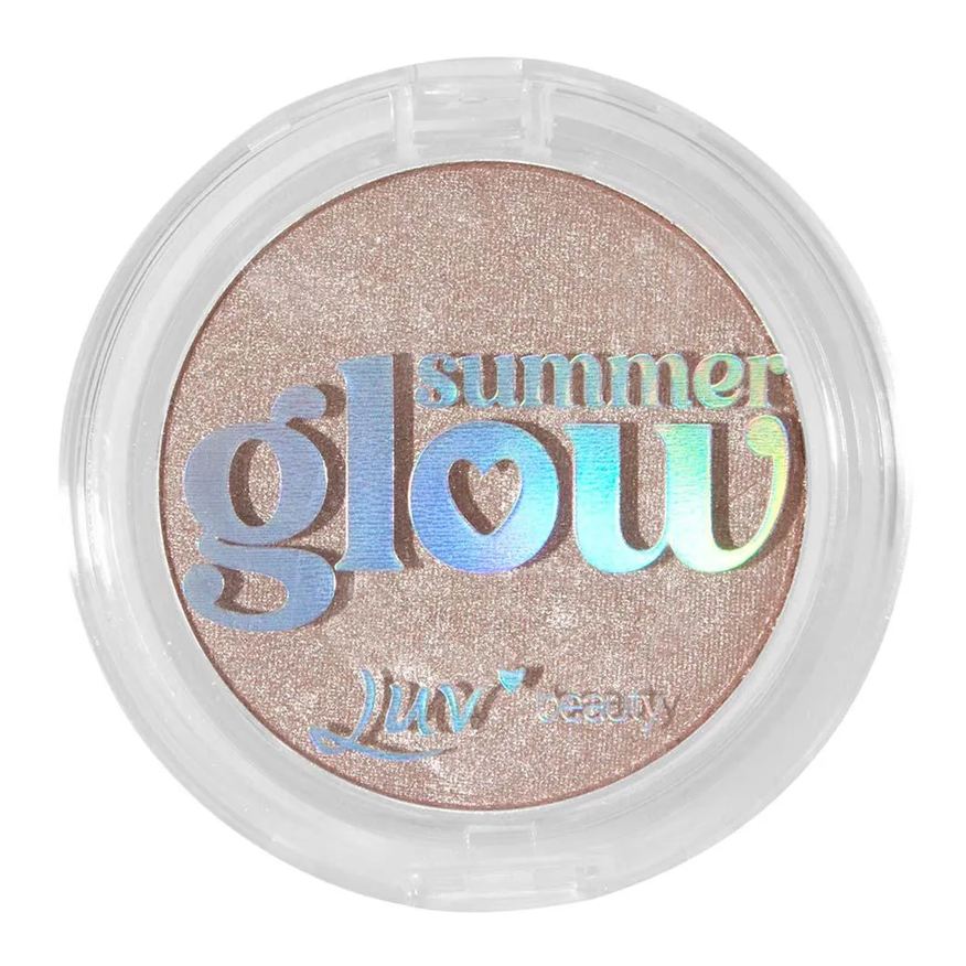 Luv Beauty Pó Compacto Iluminador Summer Glow Rose