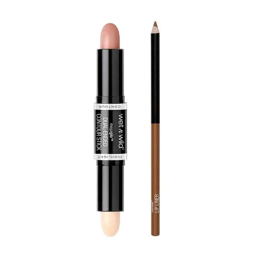 Wet N Wild Kit - Lápis Delineador Labial + Bastão de Contorno