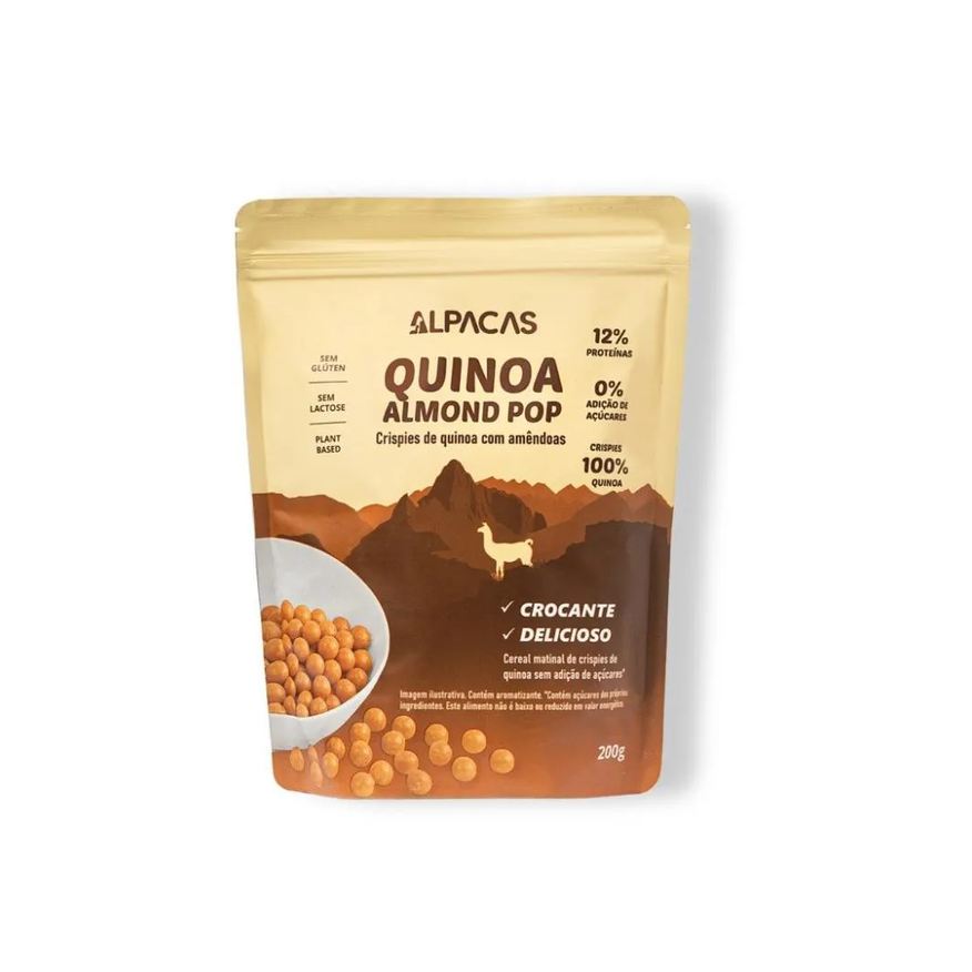 Alpacas Quinoa Almond Pop 200g