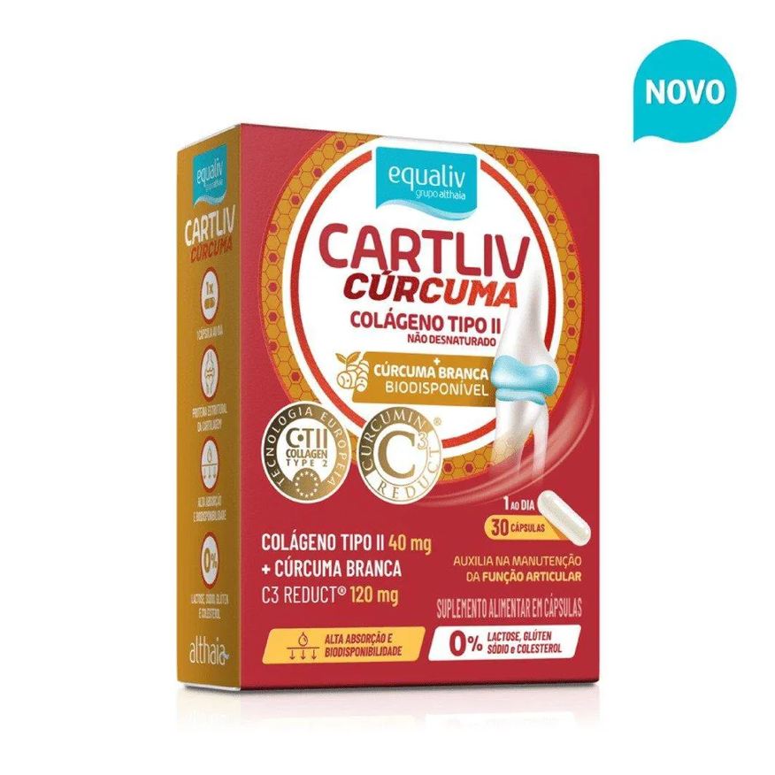 Equaliv Cartliv Curcuma 30 cápsulas
